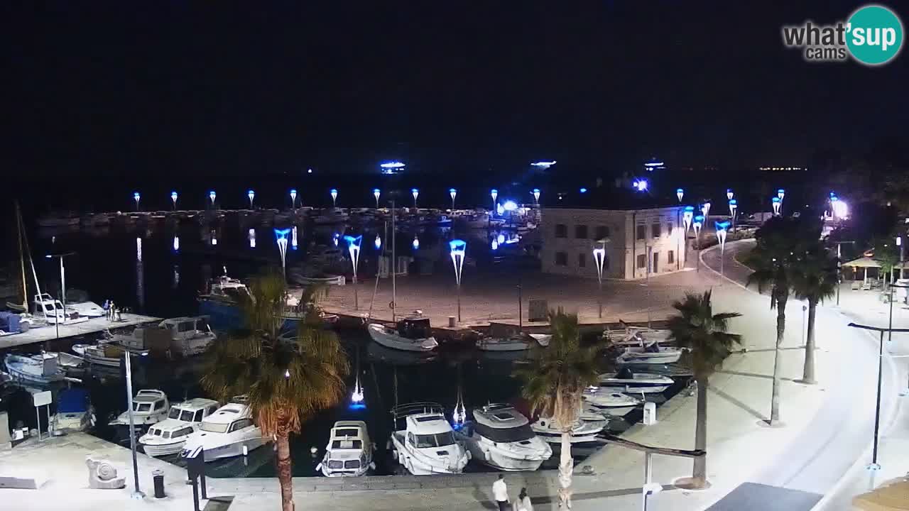 The Port of Koper live webcam – cruise and cargo port – Slovenia