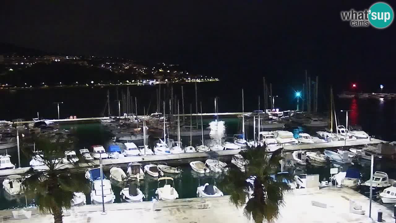 Spletna kamera Luka Koper v živo – Potniški terminal in tovorno pristanišče – Slovenija