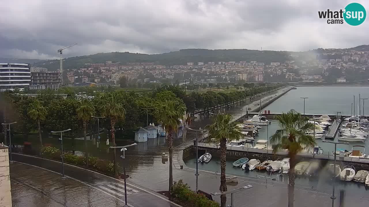 The Port of Koper live webcam – cruise and cargo port – Slovenia