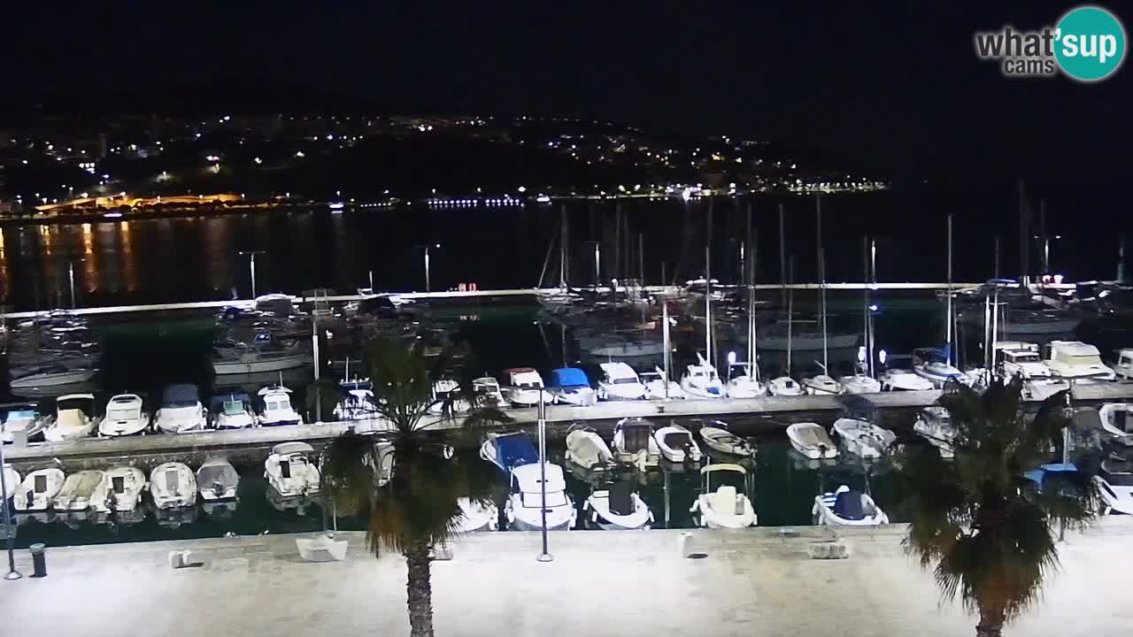 Web kamera Koper – marina i promenada – hotel Grand Koper