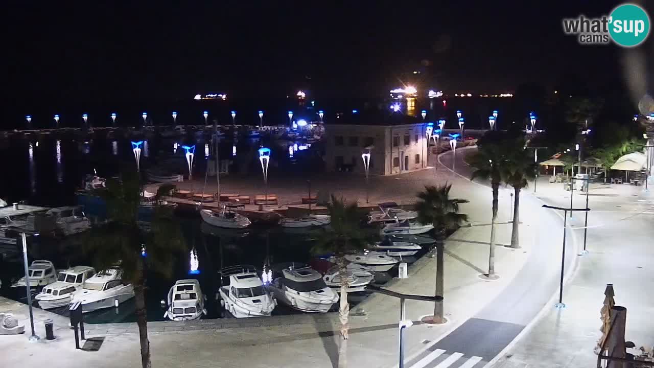 Webcam Capodistria – marina e lungo mare dall’Hotel Grand Koper