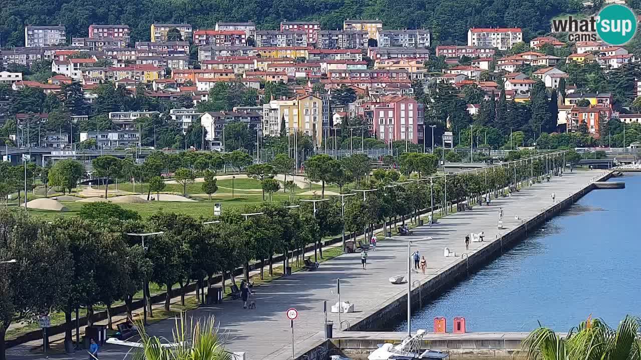 Web kamera Koper – marina i promenada – hotel Grand Koper