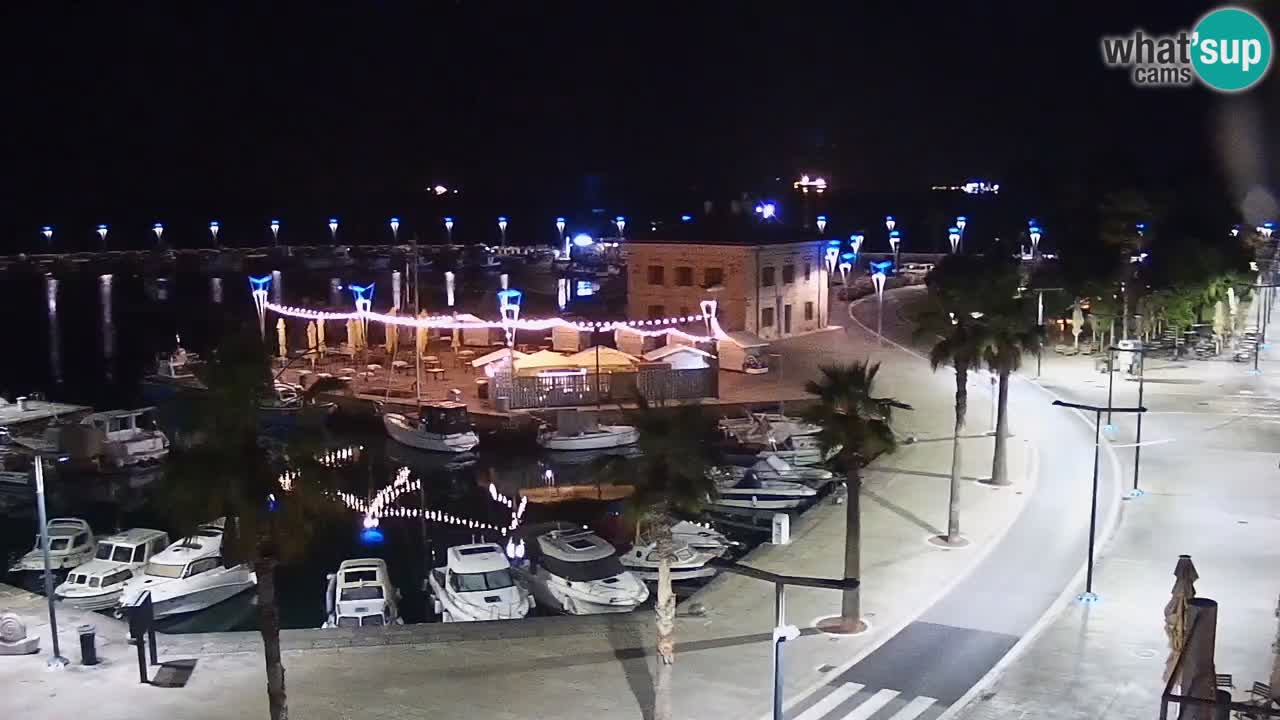 Webcam Capodistria – marina e lungo mare dall’Hotel Grand Koper