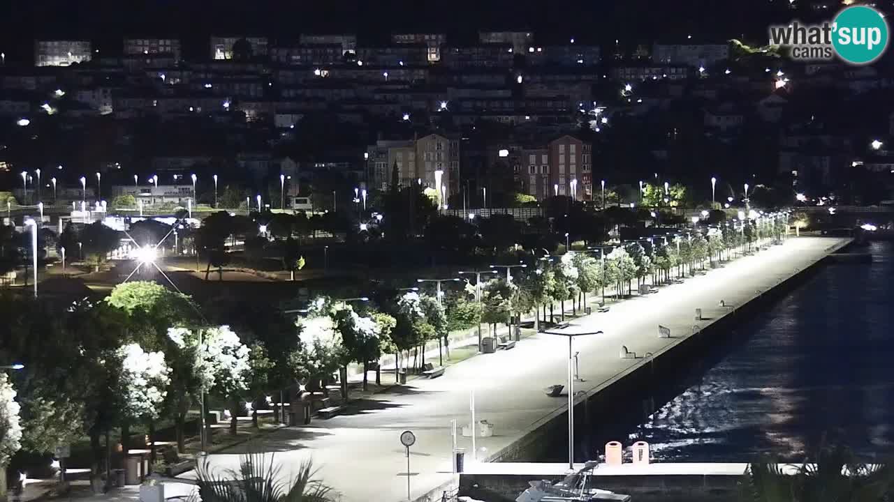 Camera en vivo Koper – puerto deportivo y paseo marítimo desde el Hotel Grand Koper