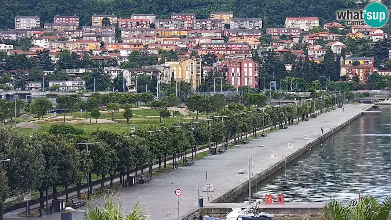 Spletna kamera Koper – Panorama na marino in promenado s Hotela Grand Koper