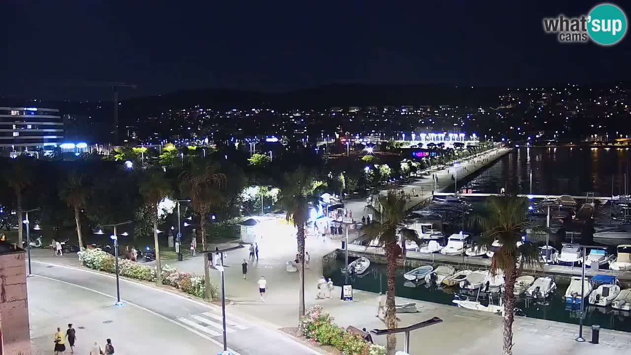 Web kamera Koper – marina i promenada – hotel Grand Koper