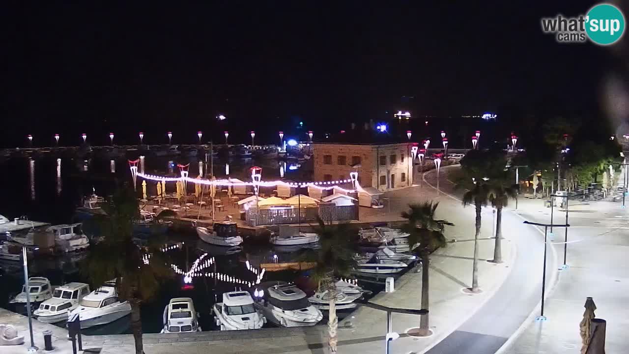 Luka Kopar uživo web kamera – Turistički terminal i teretna luka – Slovenija