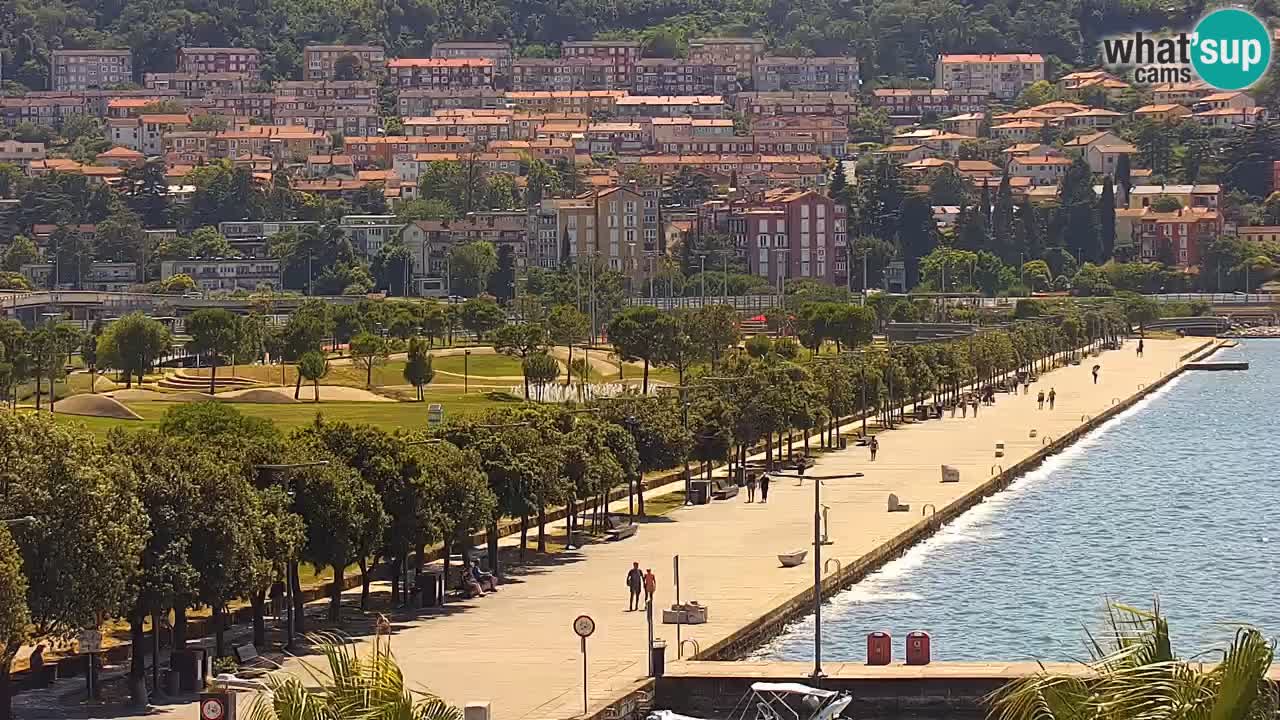 Il porto di Koper – Capodistria live webcam – porto crociere e mercantile – Slovenia