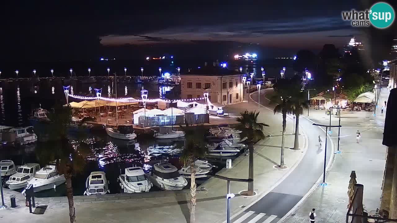 Spletna kamera Koper – Panorama na marino in promenado s Hotela Grand Koper