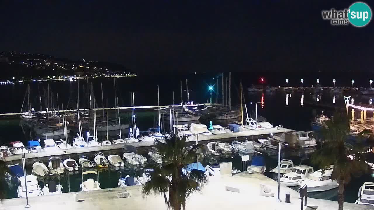 The Port of Koper live webcam – cruise and cargo port – Slovenia