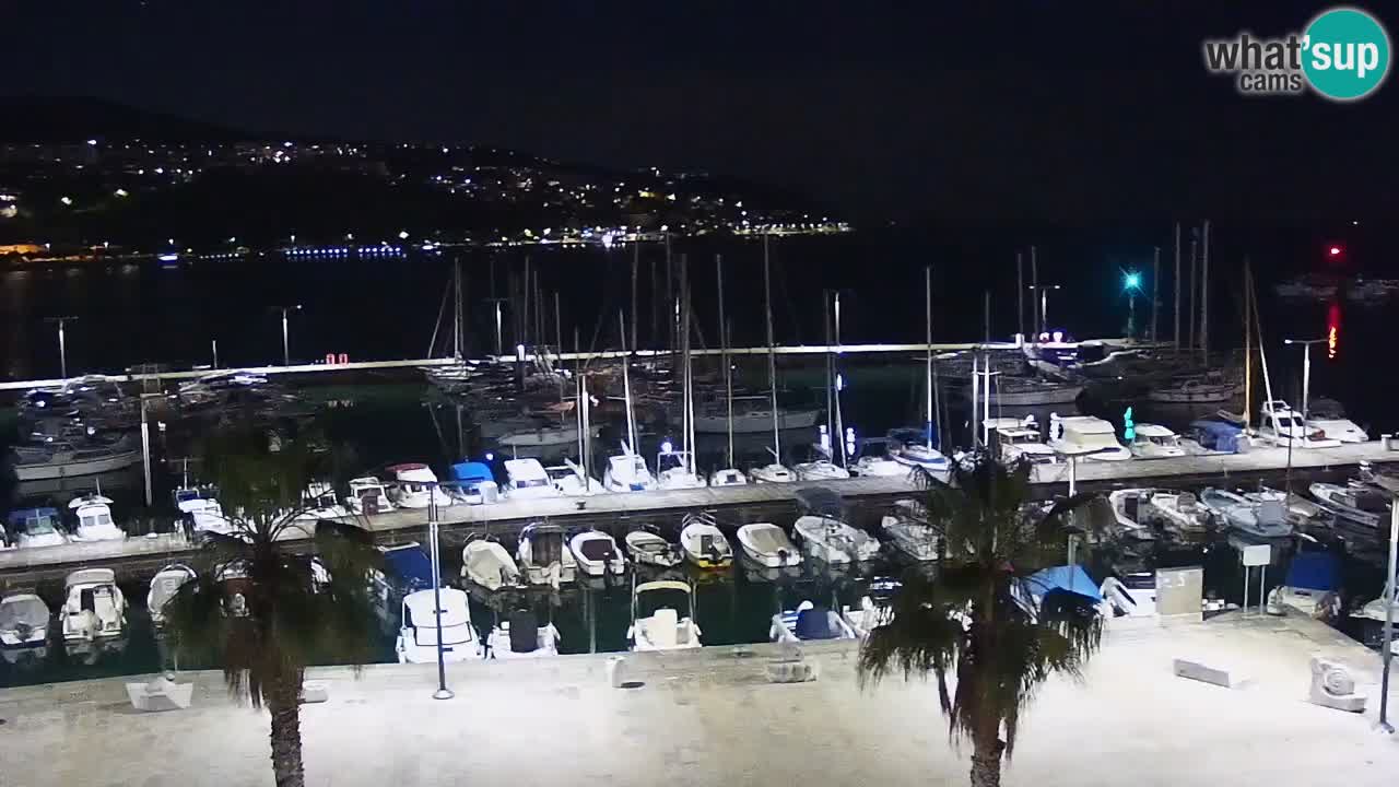 Webcam Capodistria – marina e lungo mare dall’Hotel Grand Koper