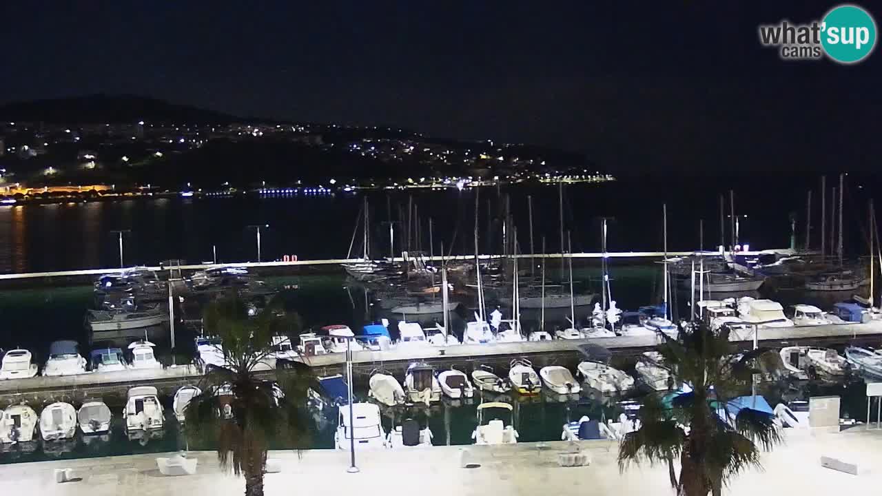 Web kamera Koper – marina i promenada – hotel Grand Koper