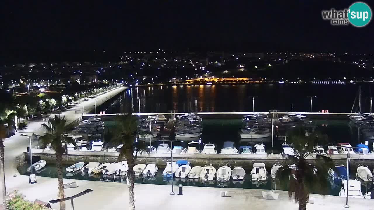 Webcam Capodistria – marina e lungo mare dall’Hotel Grand Koper