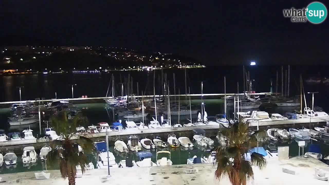 Webcam en vivo del Puerto de Koper – puerto de carga y cruceros – Eslovenia