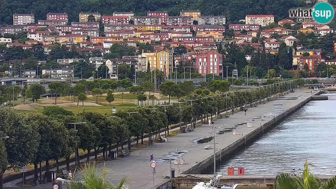 Webcam Capodistria – marina e lungo mare dall’Hotel Grand Koper
