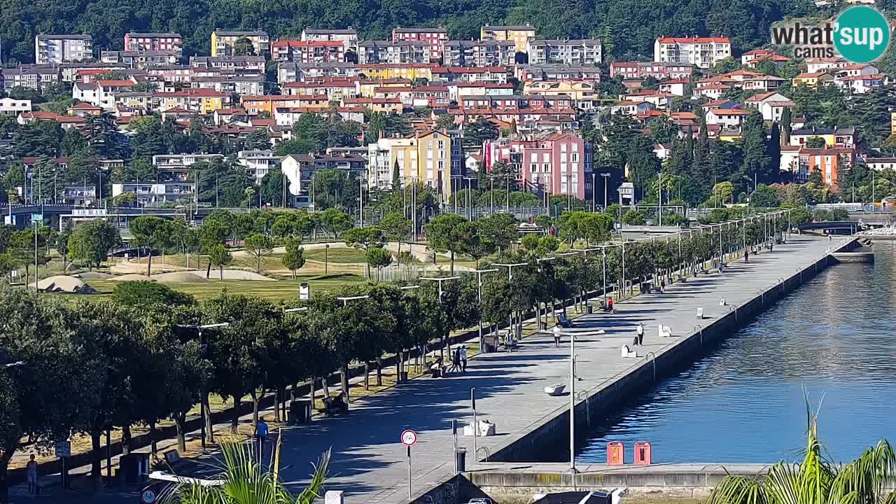Web kamera Koper – marina i promenada – hotel Grand Koper