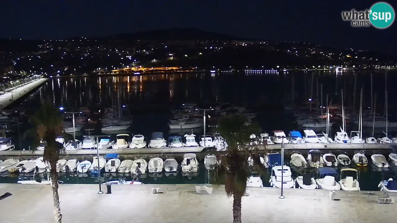 Web kamera Koper – marina i promenada – hotel Grand Koper