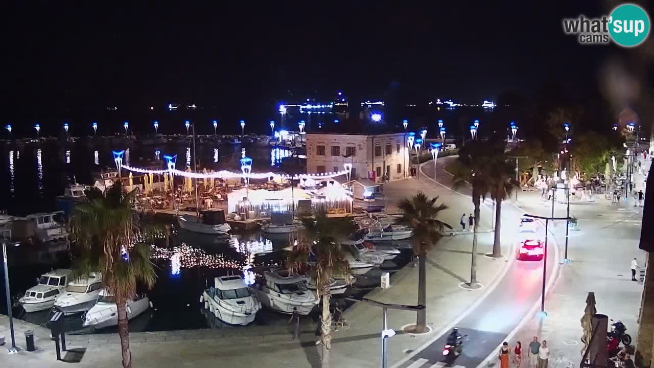 Spletna kamera Koper – Panorama na marino in promenado s Hotela Grand Koper