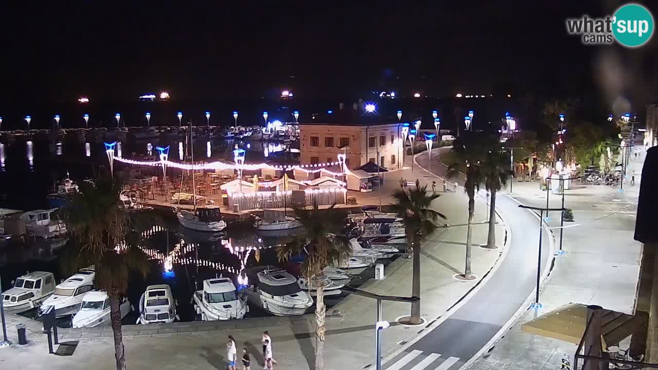 Webcam Capodistria – marina e lungo mare dall’Hotel Grand Koper