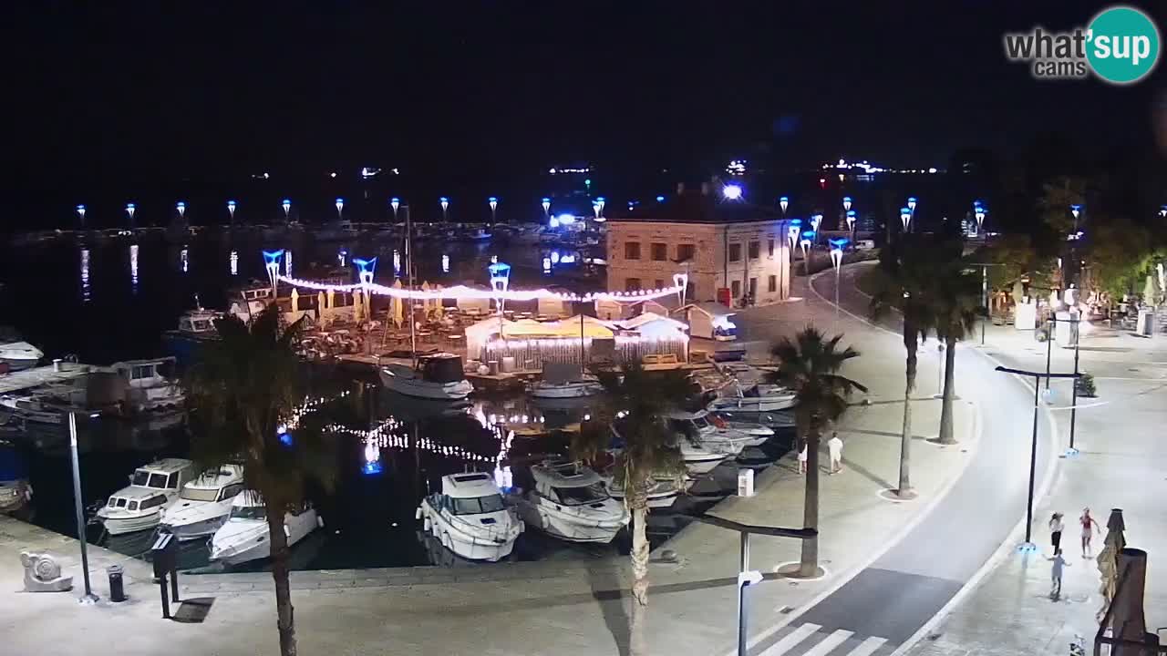 Web kamera Koper – marina i promenada – hotel Grand Koper