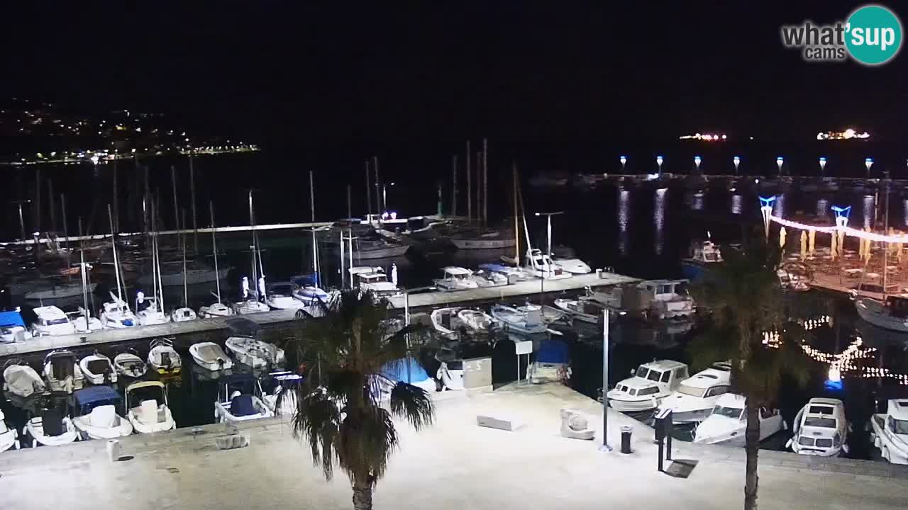 Der Hafen von Koper Live-Webcam – Kreuzfahrt- und Frachthafen – Slowenien