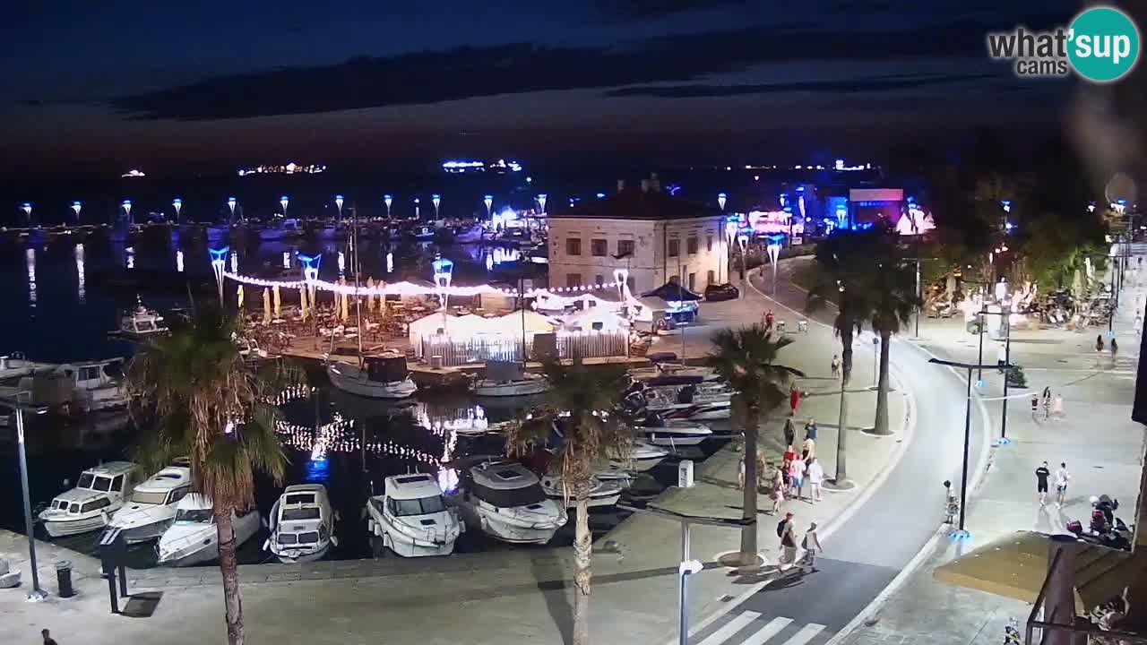 Webcam Capodistria – marina e lungo mare dall’Hotel Grand Koper