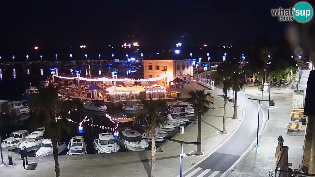 Webcam Capodistria – marina e lungo mare dall’Hotel Grand Koper
