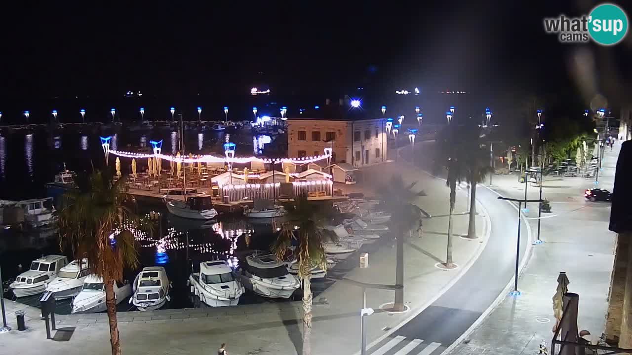 Web kamera Koper – marina i promenada – hotel Grand Koper