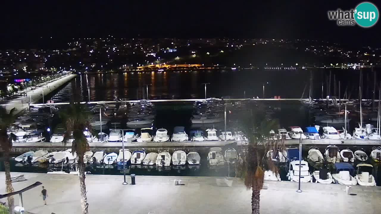 Webcam Capodistria – marina e lungo mare dall’Hotel Grand Koper