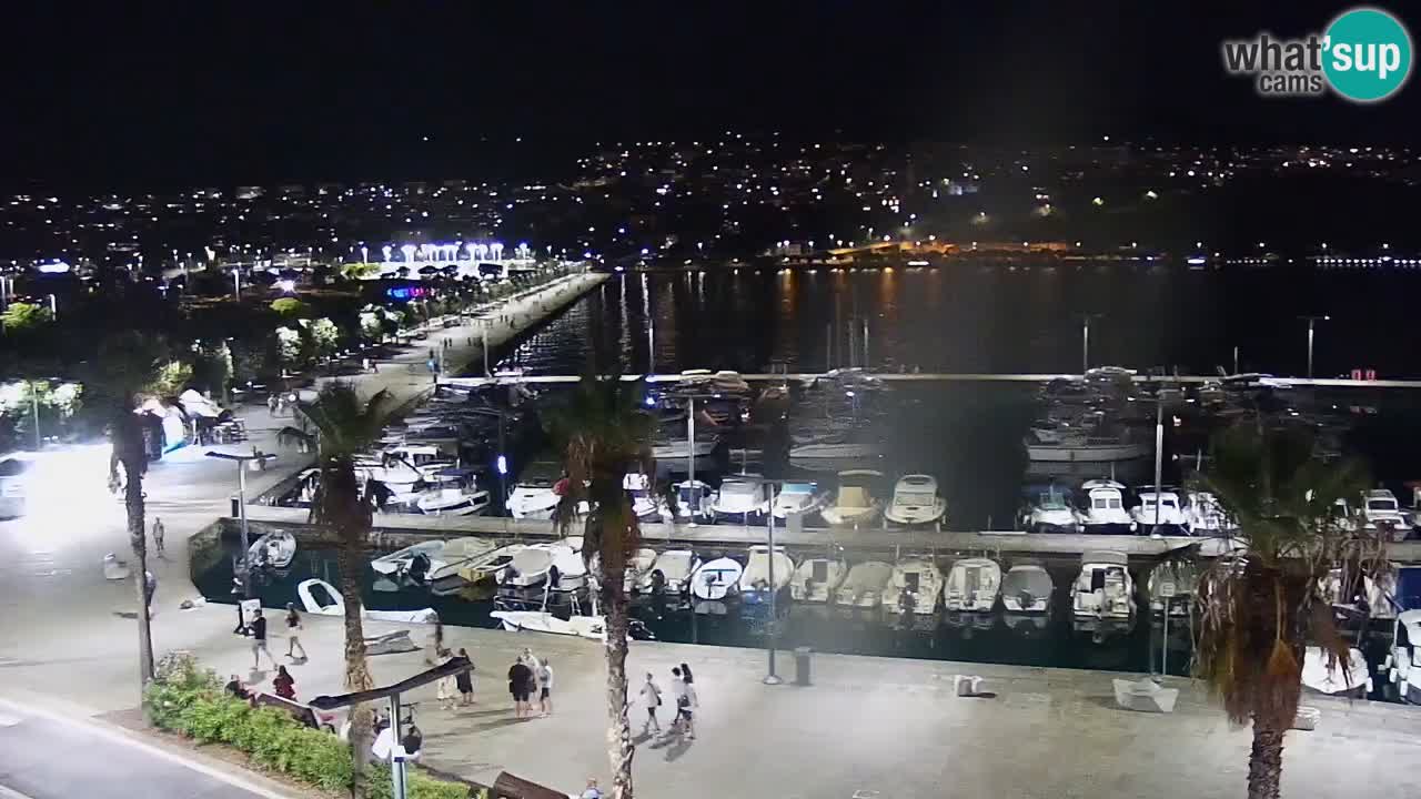 Webcam Capodistria – marina e lungo mare dall’Hotel Grand Koper