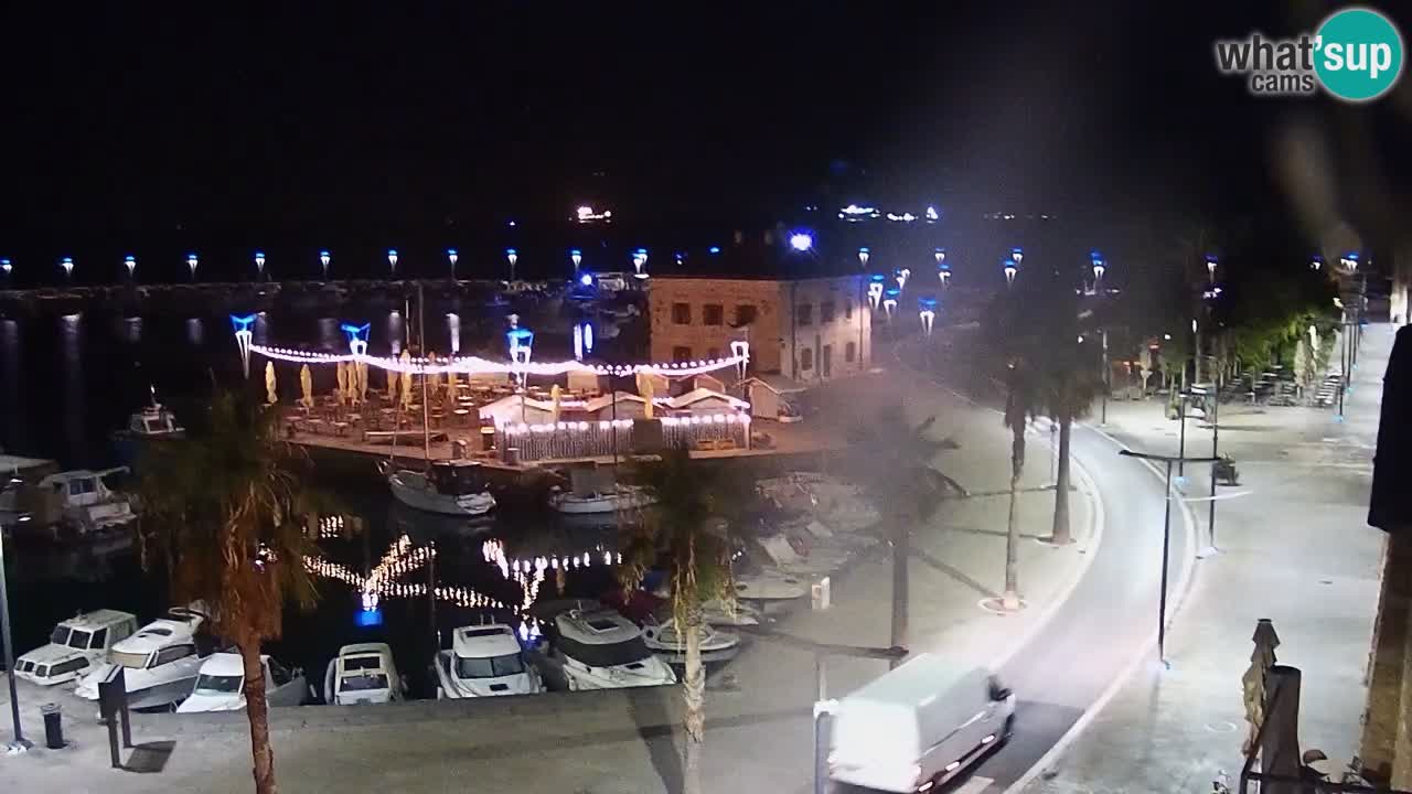 Webcam Capodistria – marina e lungo mare dall’Hotel Grand Koper