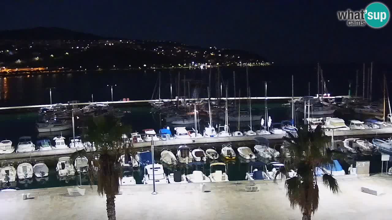 Il porto di Koper – Capodistria live webcam – porto crociere e mercantile – Slovenia