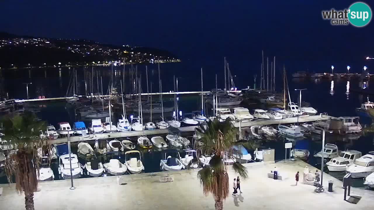 Spletna kamera Luka Koper v živo – Potniški terminal in tovorno pristanišče – Slovenija