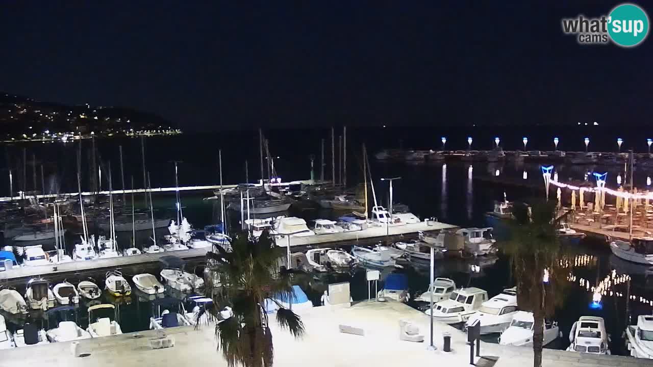 The Port of Koper live webcam – cruise and cargo port – Slovenia