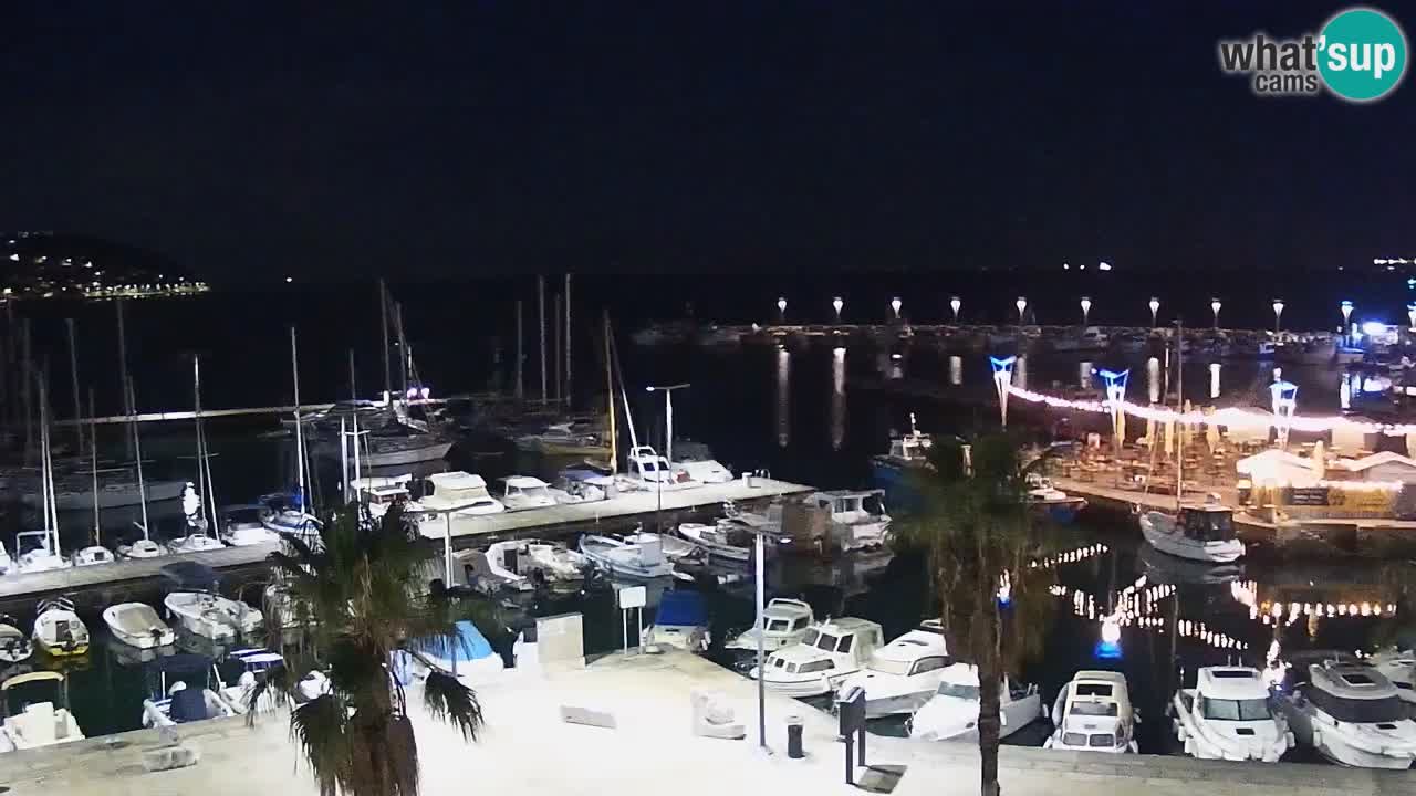 Web kamera Koper – marina i promenada – hotel Grand Koper