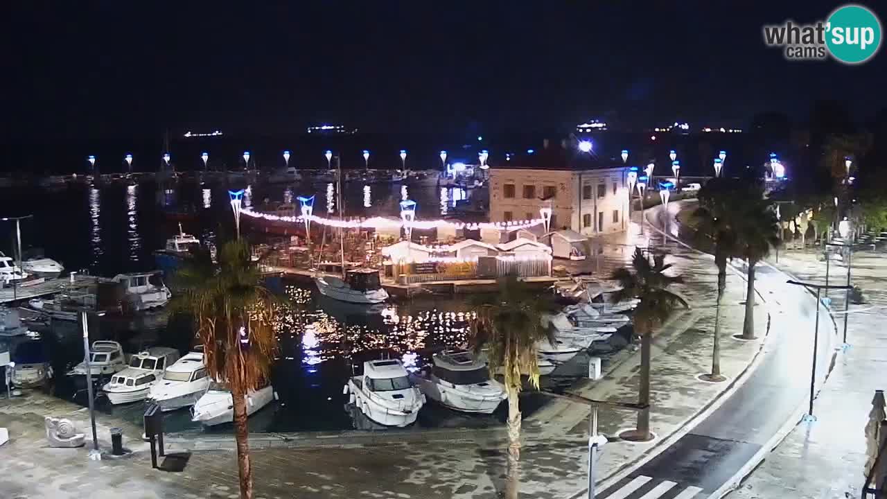 Webcam Capodistria – marina e lungo mare dall’Hotel Grand Koper