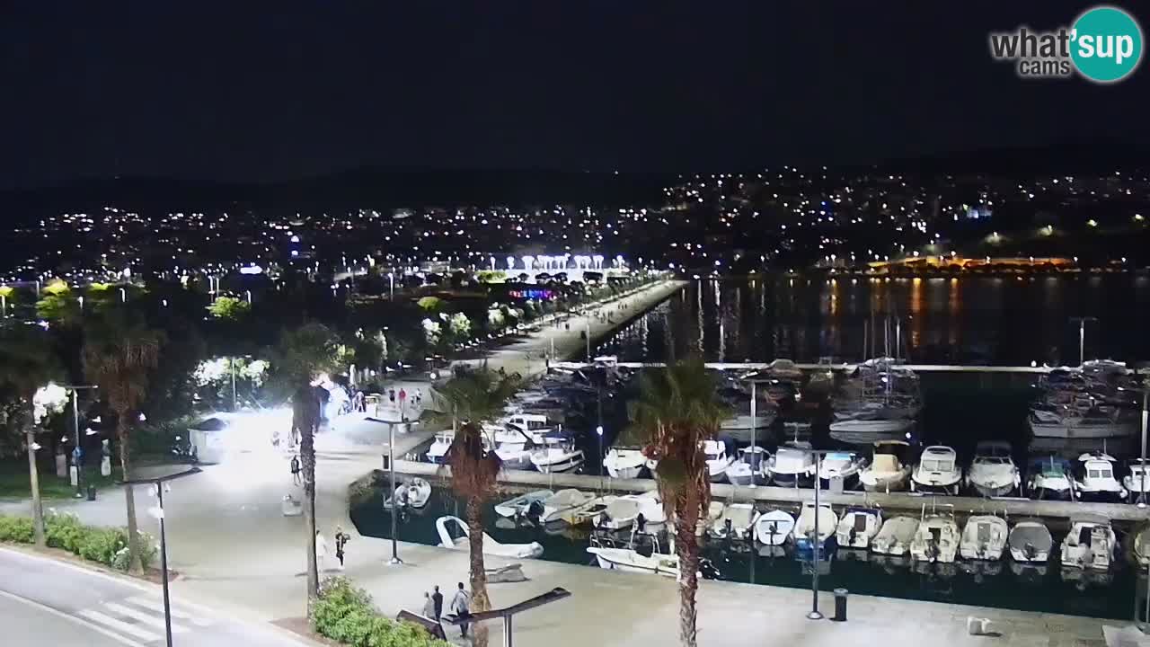 Luka Kopar uživo web kamera – Turistički terminal i teretna luka – Slovenija