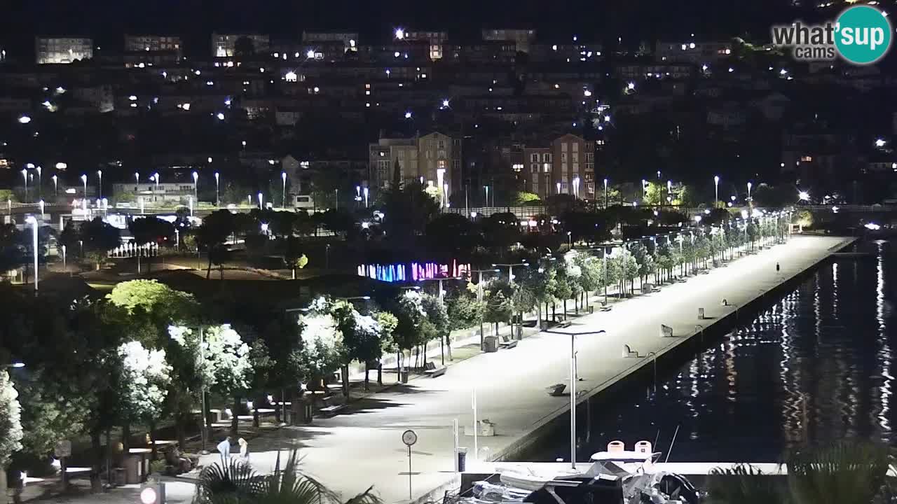 Spletna kamera Koper – Panorama na marino in promenado s Hotela Grand Koper
