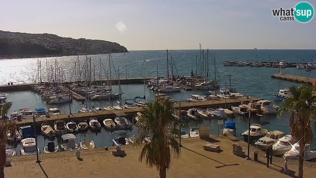 Web kamera Koper – marina i promenada – hotel Grand Koper