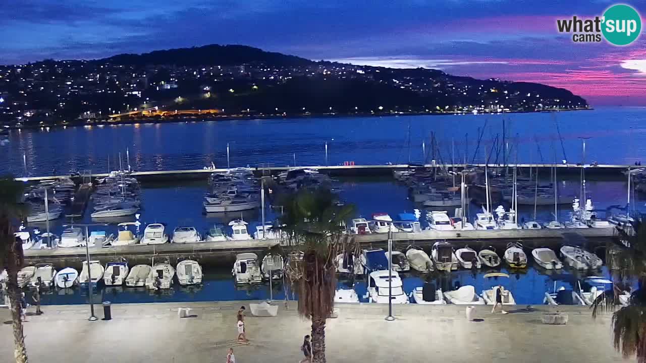 The Port of Koper live webcam – cruise and cargo port – Slovenia