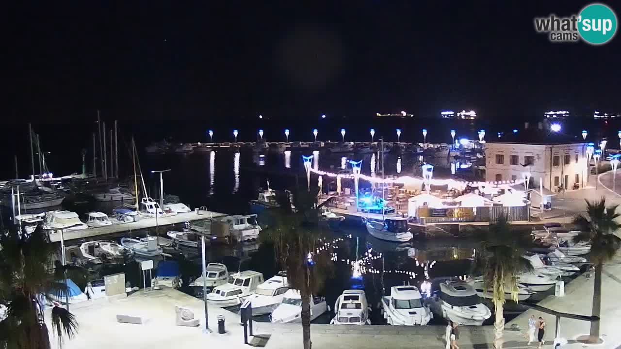 Webcam en vivo del Puerto de Koper – puerto de carga y cruceros – Eslovenia