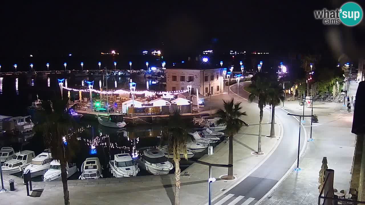 Web kamera Koper – marina i promenada – hotel Grand Koper