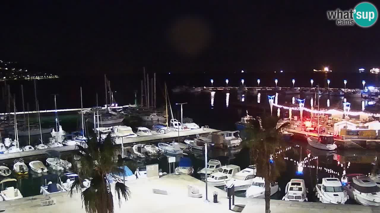 The Port of Koper live webcam – cruise and cargo port – Slovenia