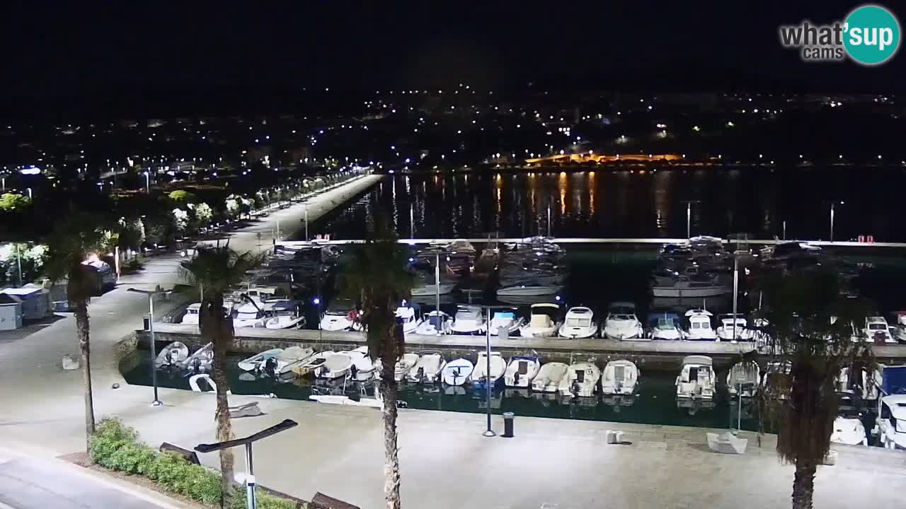 Web kamera Koper – marina i promenada – hotel Grand Koper