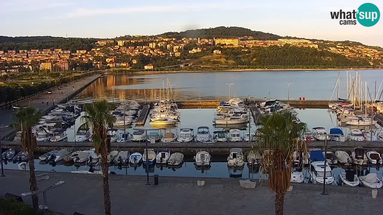 The Port of Koper live webcam – cruise and cargo port – Slovenia