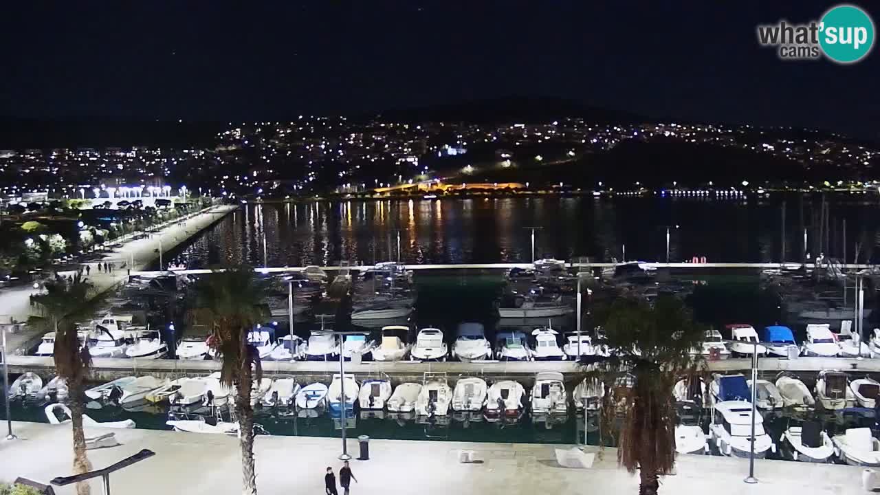 Webcam Capodistria – marina e lungo mare dall’Hotel Grand Koper