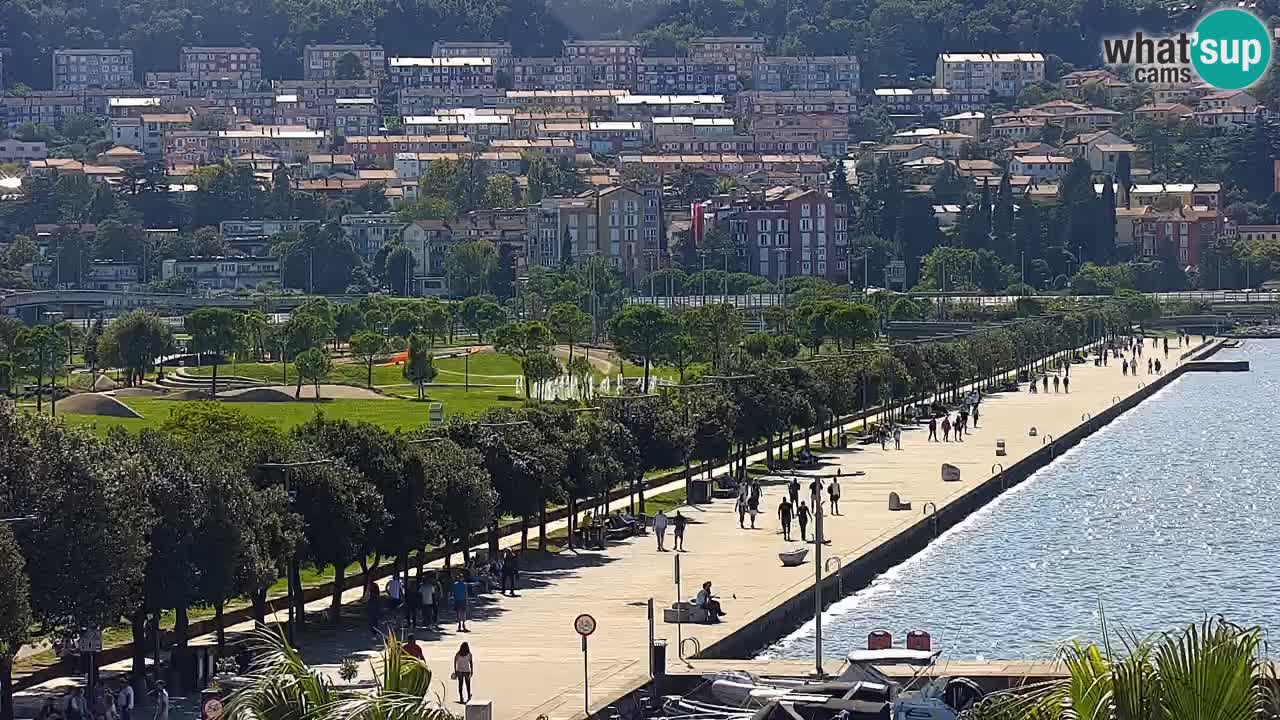 Web kamera Koper – marina i promenada – hotel Grand Koper