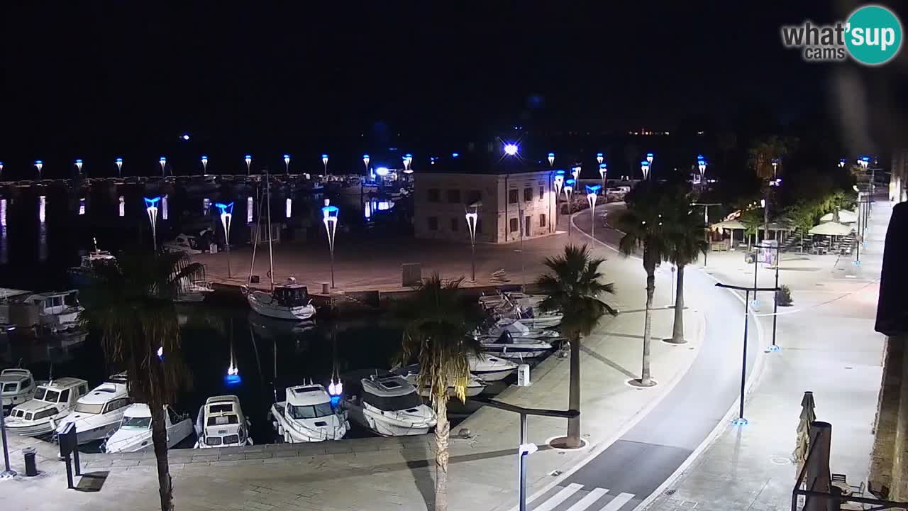 Webcam Capodistria – marina e lungo mare dall’Hotel Grand Koper