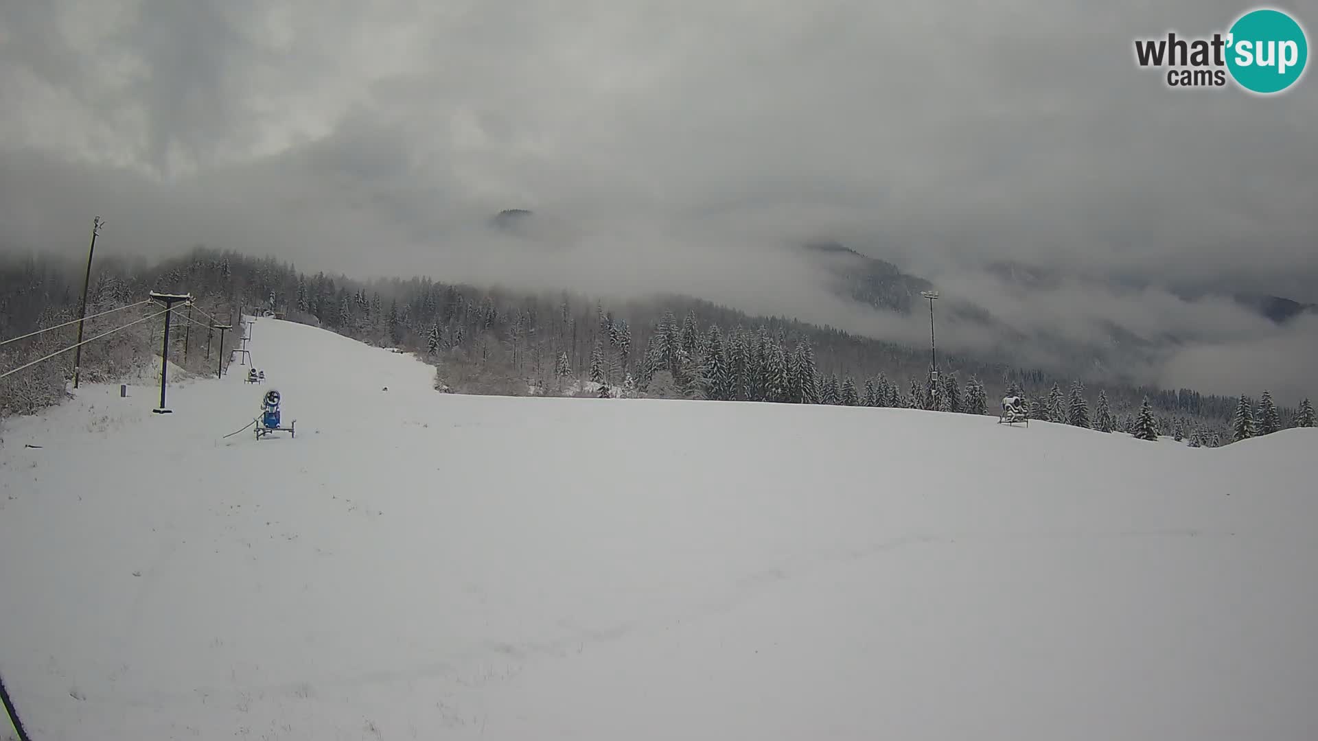 Estación de esquí webcam en vivo – Smučišče Kozji hrbet – Bohinjska Bistrica – Eslovenia