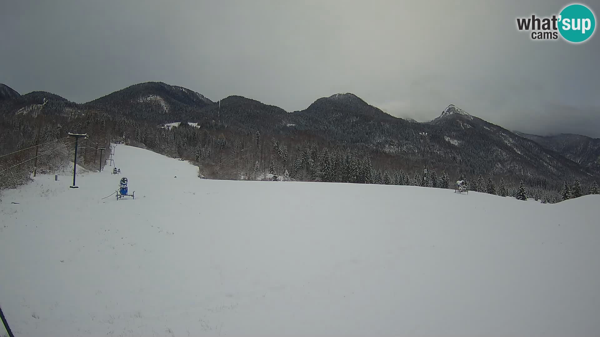 Estación de esquí webcam en vivo – Smučišče Kozji hrbet – Bohinjska Bistrica – Eslovenia